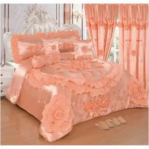 10pc Set Wedding Comforter - Includes 10Pieces for Comfortable Home Decor all-season bedding