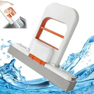 Mini Mop, 2026 New Portable Self-SqueezeSmall Mop, Foldable Desktop Mops,Handheld Wet and Dry Use Cleaning SpongeMops for Bathroom and Kitchen minihandmop