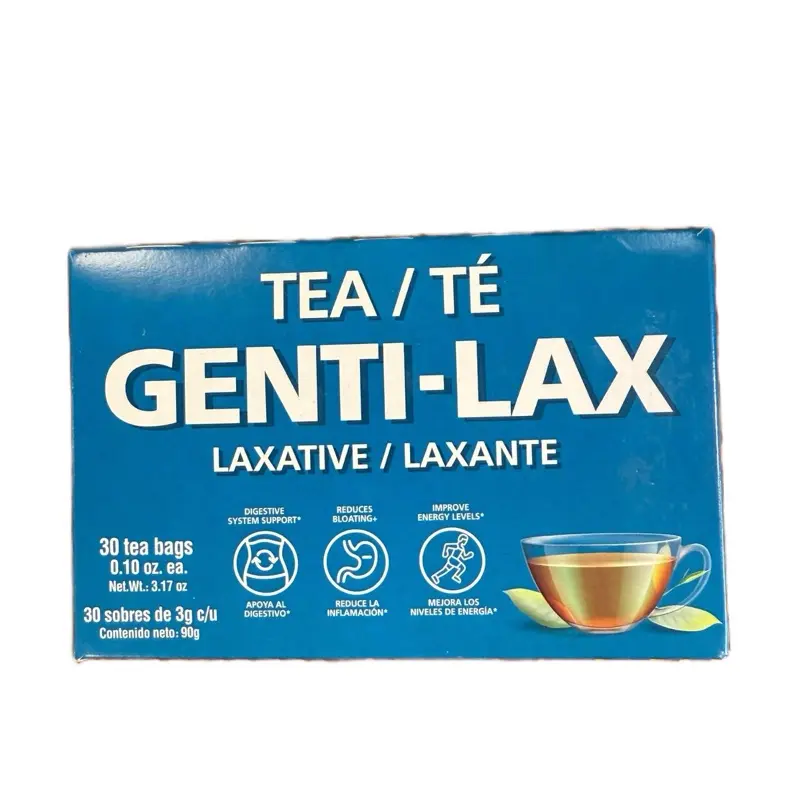 1 Caja de te Genti-Lax laxante 30 und 900g