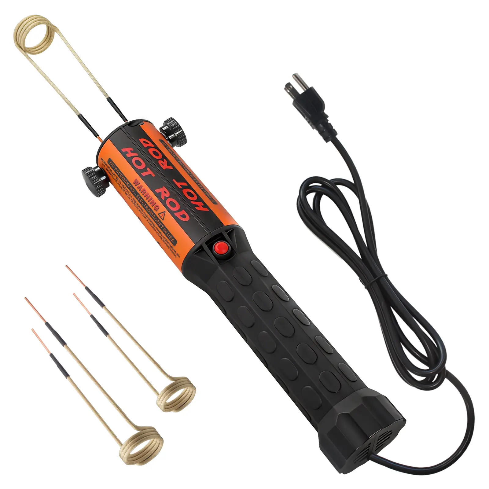 SOLARY 1200W Induction Heater Kit with Cooling Fans, Power Tool Set for Rusty Bolt Removal, Includes 3 Coils, Power Tools