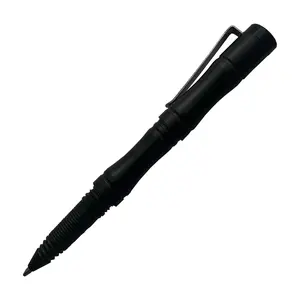 EDC Outdoor Writing Tools Aluminum Alloy Tactical Ballpoint Pen Men's Business Signature Pen with Clip Office Stationery Supplies