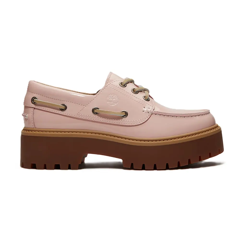 Women's Timberland Stone Street Platform Boat Shoe Lt Pink (TB0A2GVF A5H)