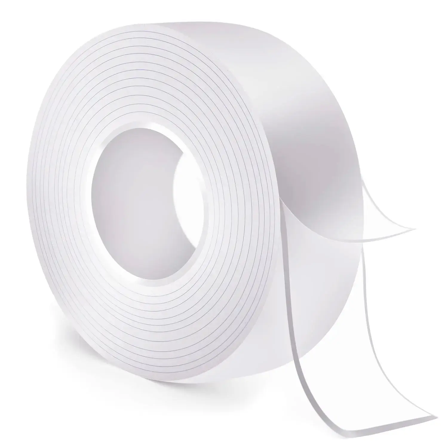 Double-Sided Heavy-Duty Tape (9.85 feet), Nano Double-Sided Tape, Reusable Waterproof Tape, Transparent Mounting Tape, No-Trace Magic Tape, Picture Hanging Adhesive Strips, Ideal for Home Decor Projects