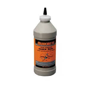 212 MAIN Quikrete 1338508 1 qt. Latex Blend Concrete Crack Seal - Crack Sealing Solution with Easy Pouring Bottle