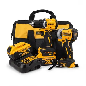 Dewalt DCF805 Drill & DFC850 Driver, 20V Brushless Tools, For Woodworking & Auto Repair Jobs professional grade