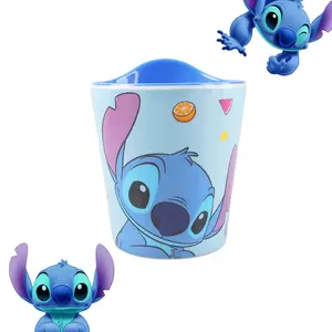 Disney Official Stitch Mug Cute Kawaii 3D Anime Coffee Milk Cup Anti-Slip Perfect for Milk Tea Home Office Birthday Gift