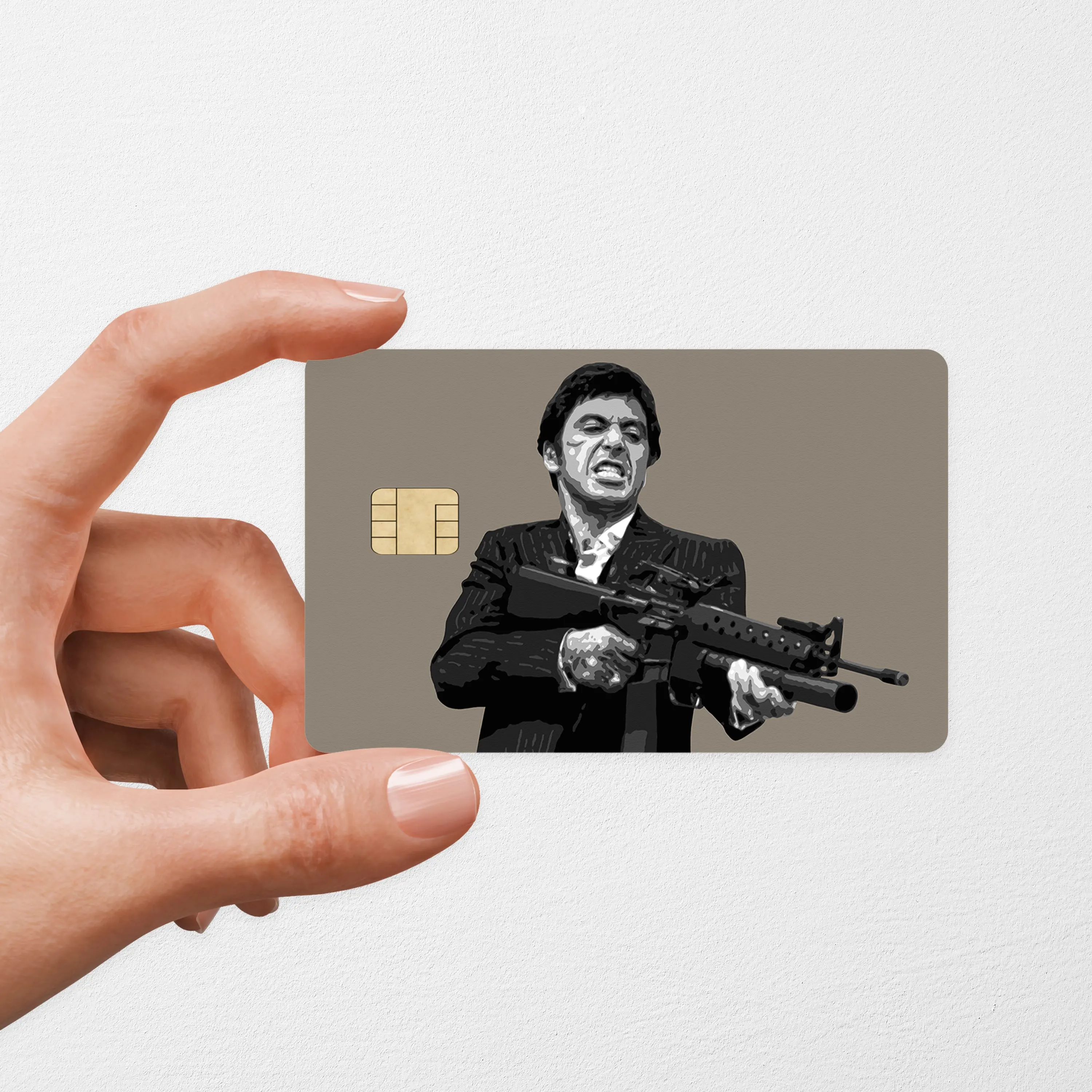 Tony Montana Credit Card Skin - Movie Inspired Debit Card Sticker