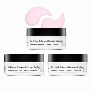 3PCS The Peptide Collagen Hydrogel Eye Patch (60 patches) | DEPUFFS UNDER-EYE BAGS IN JUST 10 MINUTES