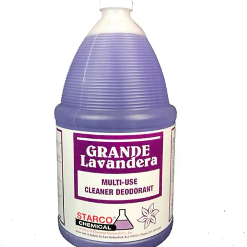Starco Grande Lavandera Multi-Use Cleaner Deodorant - Purple Bottle with Floral Design
