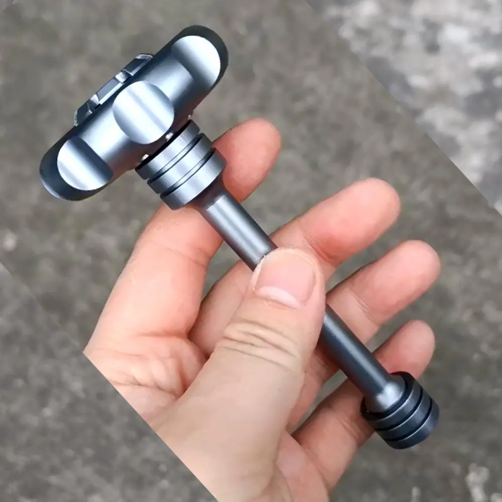 EDC Fingertip Windmill, Scepter Slider, EDC Fidget Slider, Fingertip Toys, Adult Reduction Gyro, Finger Push Rotating Coin, Decompression Toys, Stress Relief Gadget, Stress Reliever, Stress Relief Fingertoy, Stress Relieving Tool