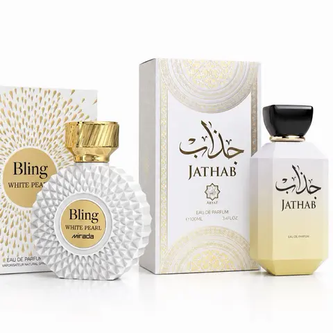 Bundle Pour femme 2pcs- Bling White Pearl + Jathab - Eau de Parfum 100ml