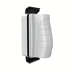 Double sided cleaning brush aquarium glass cleaner - powerful magnetic scraper and floating brush, double-sided for fish tank cleaning