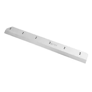 【Summervibes】VEVOR Paper Cutter Blade, Heavy Duty Steel Blade Replacement Suitable for Professional Cutter H520TV7/E5208L, Paper Trimmer Machine Spare Blade,650 x 80 x 10 mm