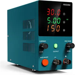 DC Power  (0-30 V 0-5 A) HM305M Mini Variable Switching Digital Bench Power