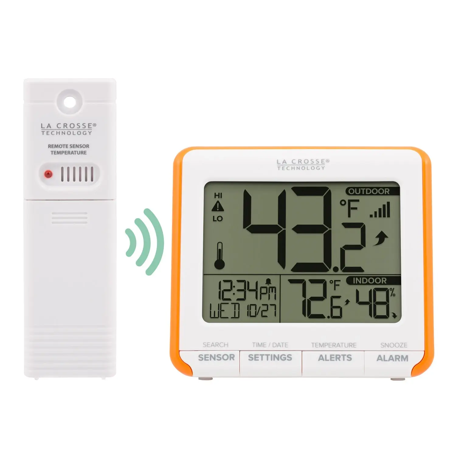 308-179ORV3 Wireless Thermometer with Indoor Humidity