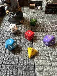 Learn to play DnD and TTRPG Dice