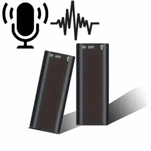 Professional Voice Activated Recorder - Noise Canceling, Compact Ultra-Slim Portable Audio Device for Business Meetings, Lectures
