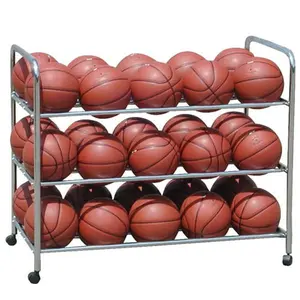 Steel Double-Wide Ball Cart, Model SSN 1237634 (for Home Improvement, Building Supplies Use)