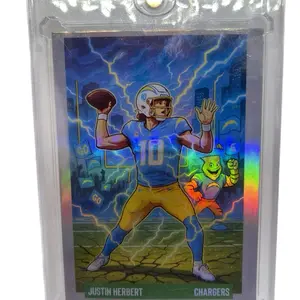 Justin Herbert Custom Card