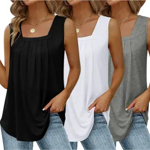 Encolax 3Pack Summer Tank Tops for Women Vacation Outfits Fashion Trendy Clothes