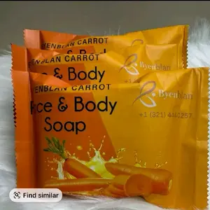 Byenblan Carrot Face & Body Soap 4oz - 3pcs