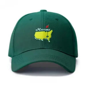 Augusta National Golf Club Dad Hat Dark Green Masters Embroidery Classic Baseball Cap Adjustable Size