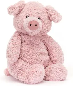 Jellycat Pink Pig Plush Toy – Soft Cute Stuffed Animal Gift for Kids, Baby Shower, Nursery Decor and Plush Collectors, Includes Jellycat Gift Bag