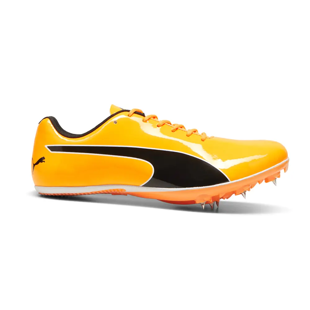 PUMA Mens Evospeed Sprint 14.5 & Field Spikes Running Sneakers Shoes - Orange PUMA Mens Evospeed Sprint 14.5 & Field Spikes Running Sneakers Shoes - Orange
