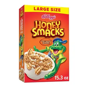 Breakfast Cereal, Made with Whole Grain, Kids Snacks, Large Size, Original, 15.3oz Box (1 Box)