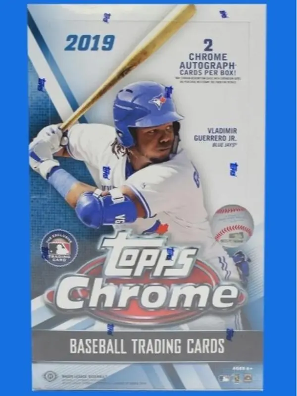 2019 Topps Chrome Baseball Hobby Box