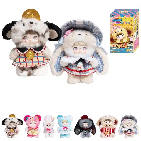 TOPTOY Nommi Childhood Memories Series Plush Blind Box, Cute Figures, Desktop Ornament, Collectible Toys, Birthday & Holiday Gift,Summervibes