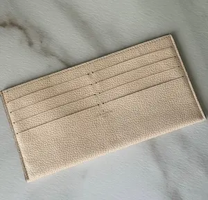 Pre-owned Louis Vuitton FINAL SALE Small Leather Goods Calfskin Felicie Wallet Card Holder Insert