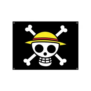 One Piece - Monkey D. Luffy's Straw Hats Crew Jolly Roger Flag