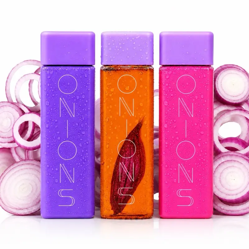 (3 Pack Combo) Onion Biotin and Rosemary Shampoo, conditioner & Leave in Conditioner Treatment Set, All Hair Types Conditioner Hair Care, Thinning Hair, Reduce Hair Loss  - Promotes Growth for Fuller Healthier with real Botanicals Haircare Smooth