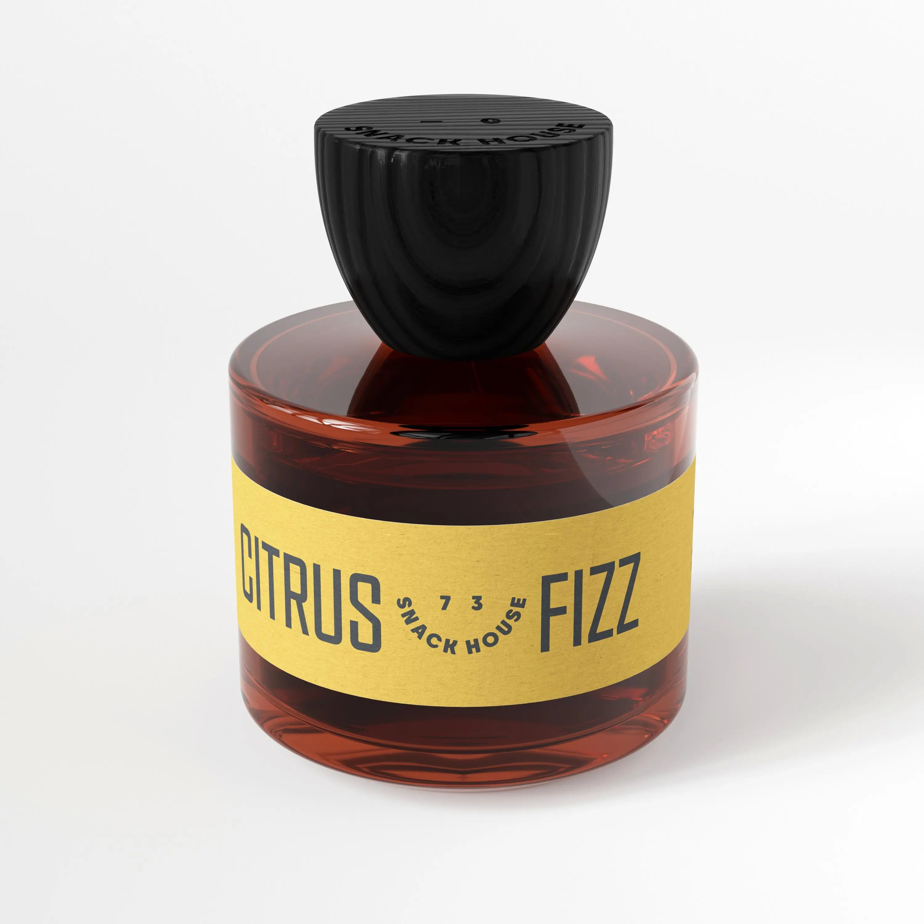 Snack House Citrus Fizz Eau de Parfum | Unisex | 100 ml | Sicilian Citruses, Lavender, Rosemary | Sparkling Citrus Juice | Refreshing Scent in Summer