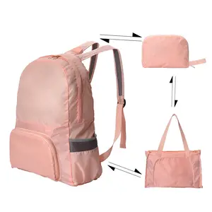 3-in-1 Foldable Travel Backpack Outdoor Sports Waterproof Hiking Lightweight External Frame Backpack Skin Bag for Travel