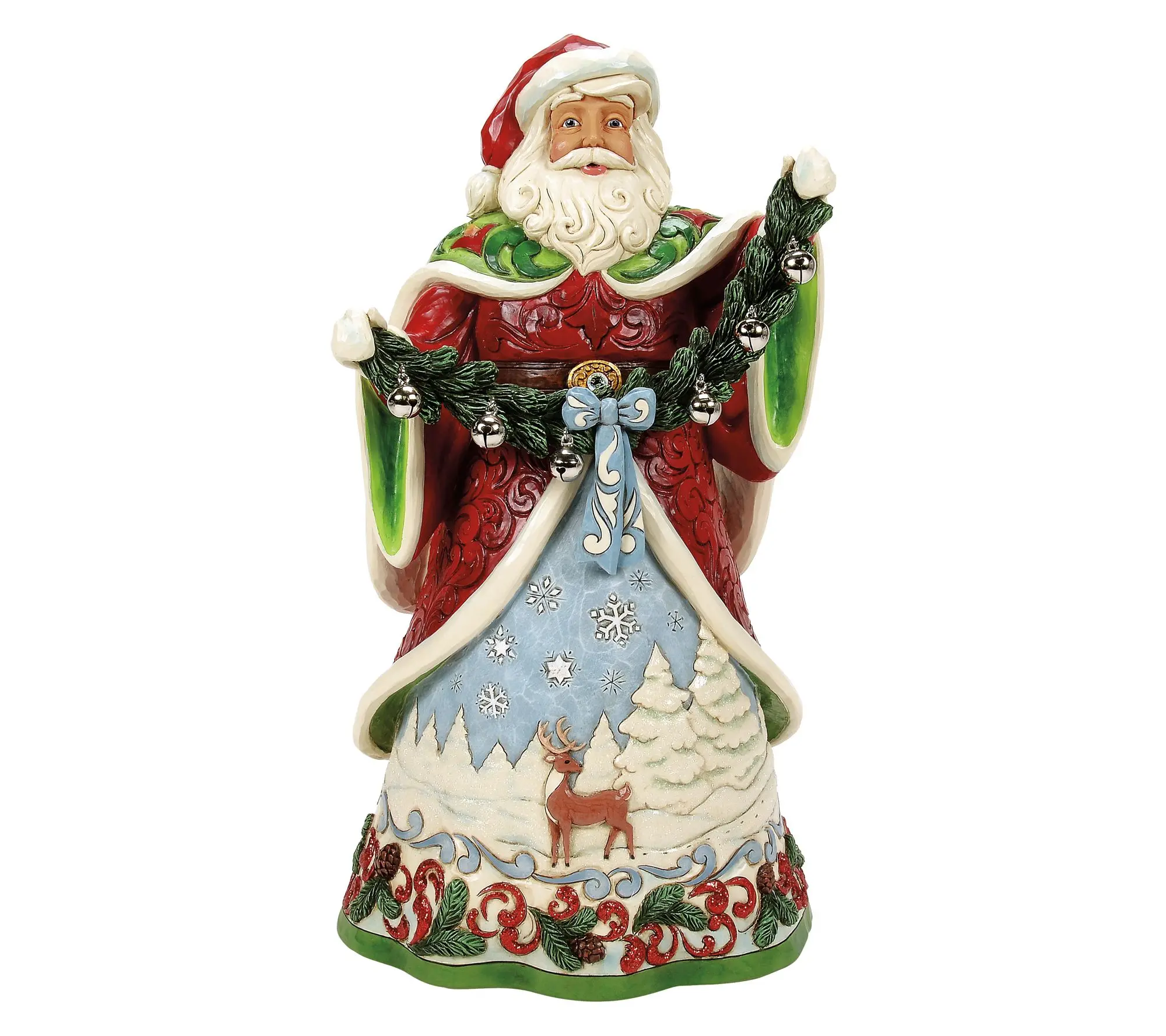 Jim Shore Heartwood Creek Collector Edition Santa Fig 14.5in