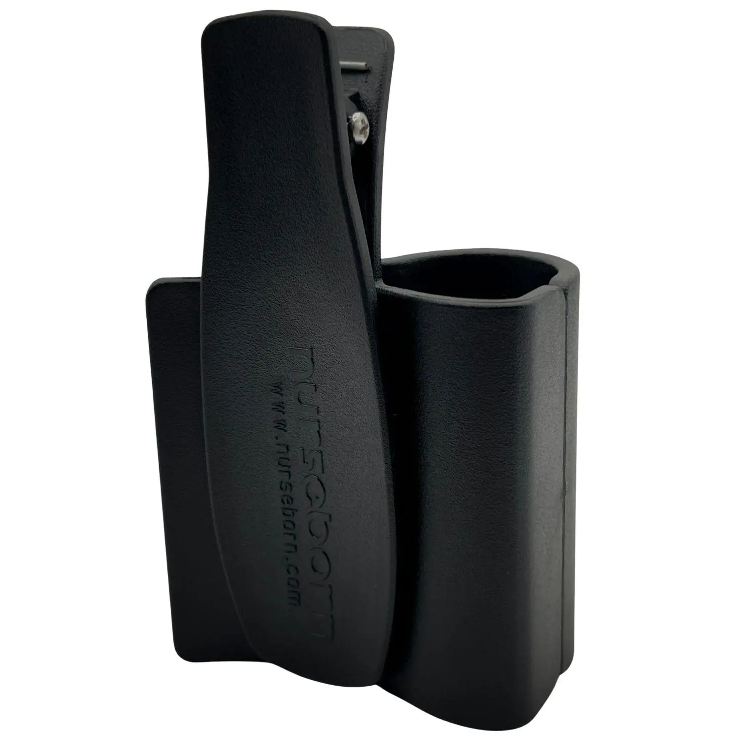 Stethoscope Clip Holder for Nurses – Koala-Clip Hip Accessory – No Neck Strain, Universal Fit (Black)