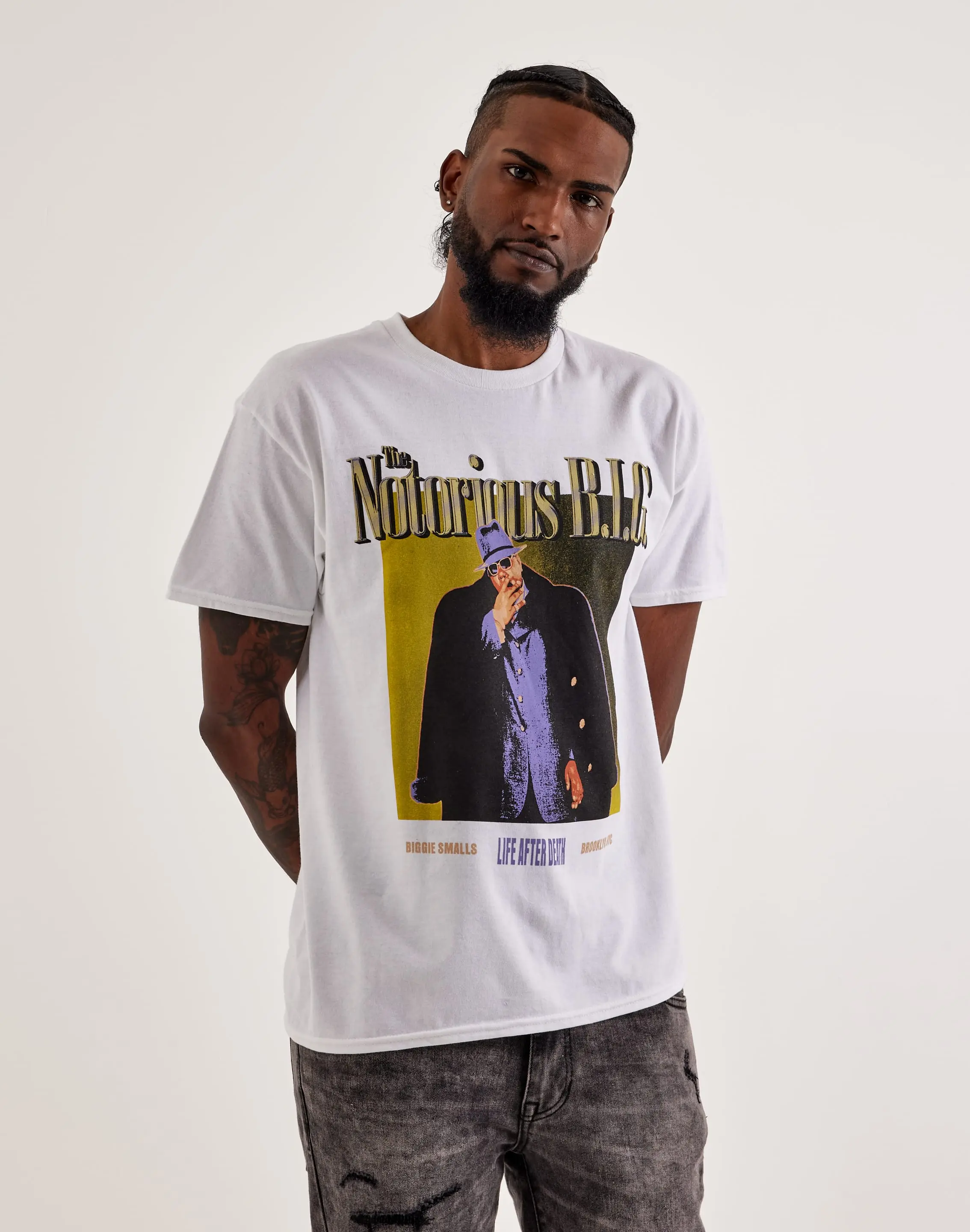 Mens Get Fame Notorious B.I.G. “Life After Death” Tee