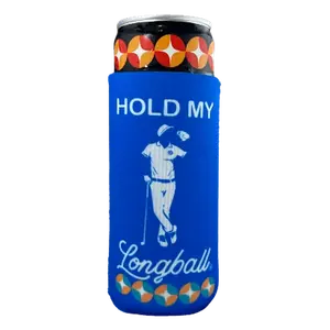 GRUNK DOLFER Slim Fit Magnetic Closure Slim Can Koozie - Reusable Sporty Drinkware Accessory, Kitchenware Item, Sporty Drinkware Accessories