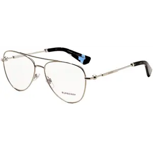 Burberry Men's 55 mm Silver Opticals BE1386-1005-55