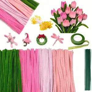 Craft Floss Set, Includes Video Tutorial, Vibrant Colors, Loose Craft Supplies, Flower Kit, Holiday Decorations, Art Projects