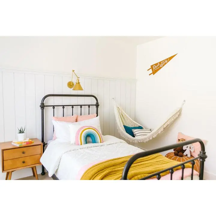 Whimsical White Indoor Hammock by Splendipity Whimsical White Indoor Hammock by Splendipity