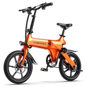Magnesium alloy Folding Electric Bike, 36V15AH Large Removable Battery E-Bike, 16" Electric Bike for Teens Adults, Adult Electric Bicycles Commute E-Bikes For Women/Men