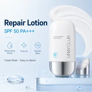 UNNY SPF 50 PA+++ Repair Lotion Makeup Primer, Moisturizing Tone-Up Face Base for Even-Looking Skin, Lightweight Milky Texture, Smooth Finish, Oil Control & Refreshing Daily Prep