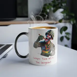 Crayon Time Ceramic Color Morphing Mug