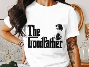 The Godfather Logo T-Shirt – Classic Movie Graphic Tee