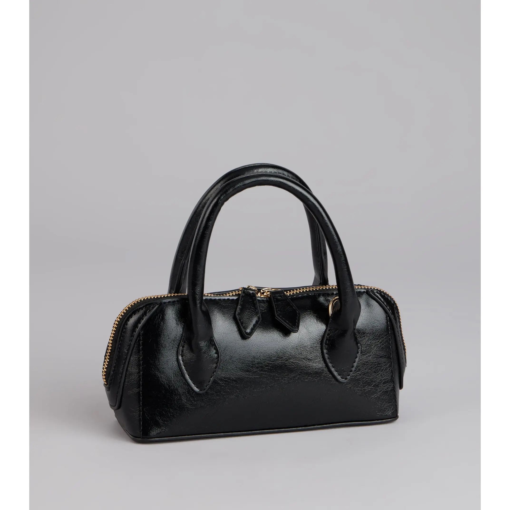 Little Luxe Mini Faux Leather Bag