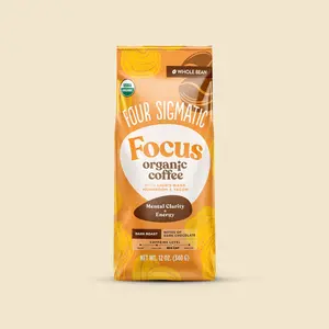 Focus Organic Coffee - Whole Bean, 12oz Bag