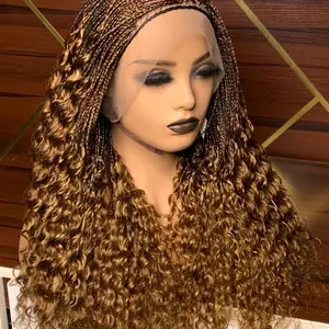 Bohemian curls  short wig